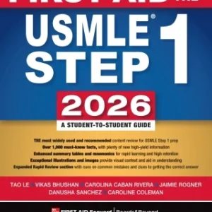 First Aid for the USMLE Step 1 2026, 36th Edition (Original PDF from Publisher)