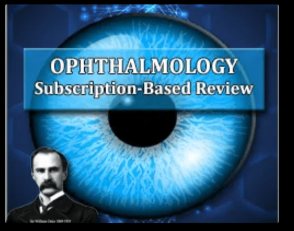 Osler Ophthalmology 2024 Subscription-Based Review
