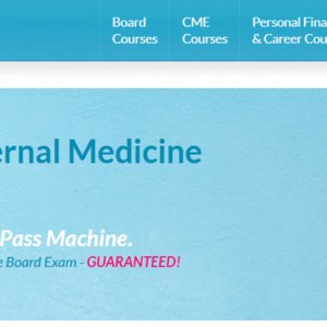 The PassMachine Internal Medicine Board Review Course 2024 (Online Course v6.1) Videos +Qbank