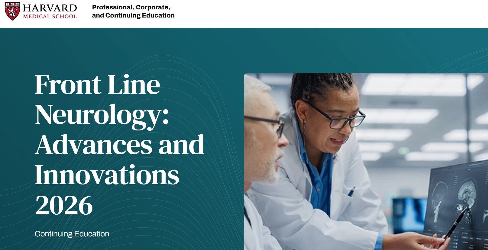 Harvard Front Line Neurology: Advances and Innovations 2026