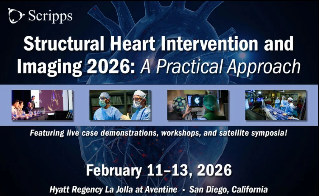 Scripps Structural Heart Intervention and Imaging 2026