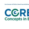Core Concepts in EP 2023 w/ Board Prep and Self Assessment 2023